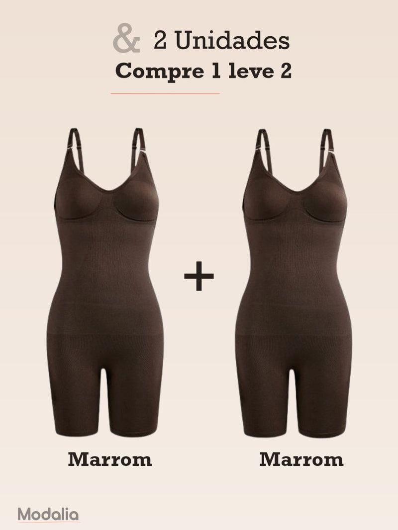 BODY MODELADOR SLIM CONTROL - COMPRE I LEVE 2