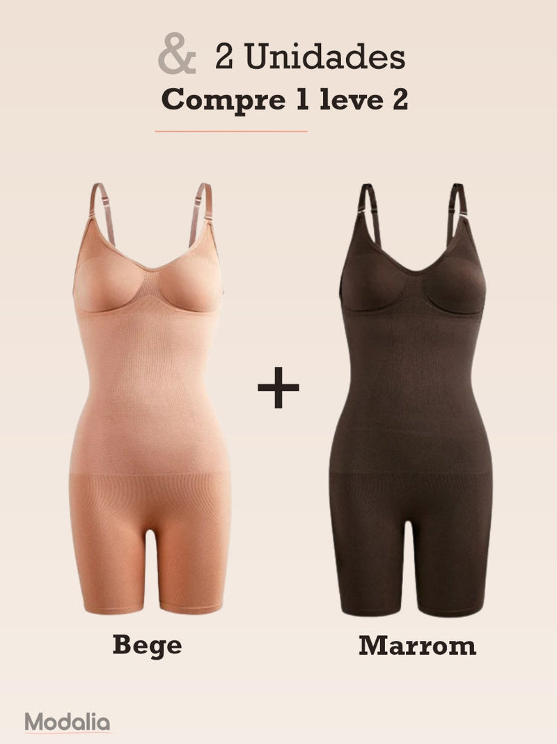 BODY MODELADOR SLIM CONTROL - COMPRE I LEVE 2