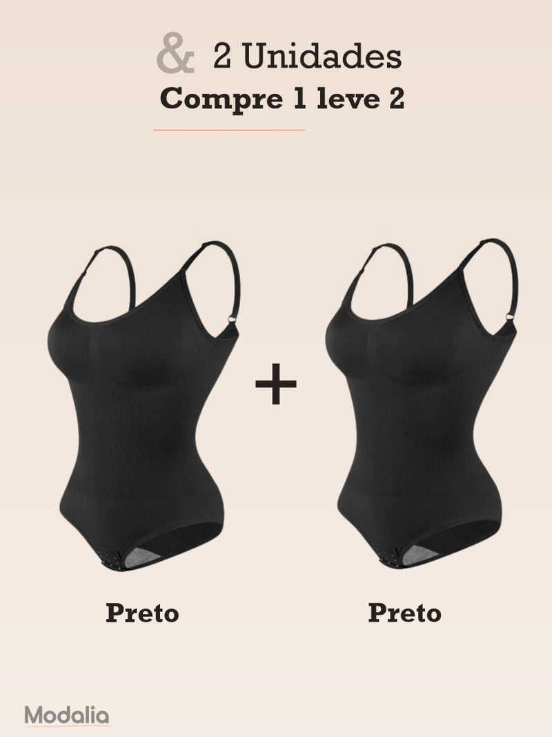 BODY MODELADOR SLIM CONTROL - COMPRE I LEVE 2