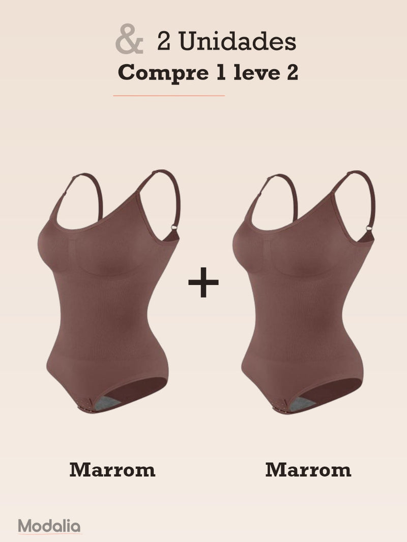 BODY MODELADOR SLIM CONTROL - COMPRE I LEVE 2