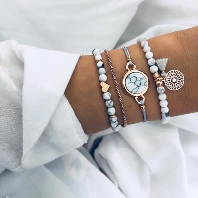 Conjunto de Pulseira 5 Peças