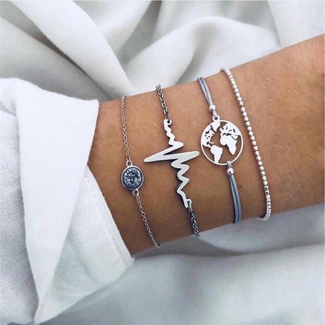 Conjunto de Pulseira 5 Peças