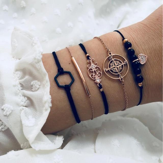 Conjunto de Pulseira 5 Peças