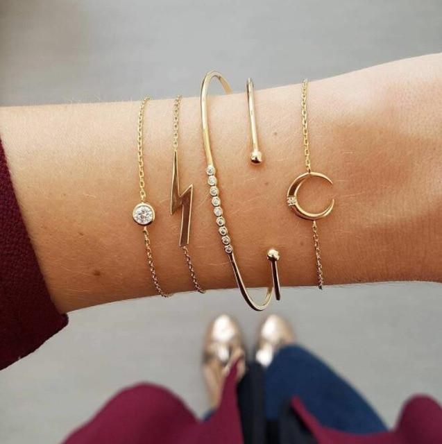 Conjunto de Pulseira 5 Peças