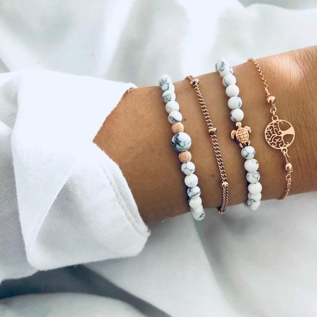 Conjunto de Pulseira 5 Peças